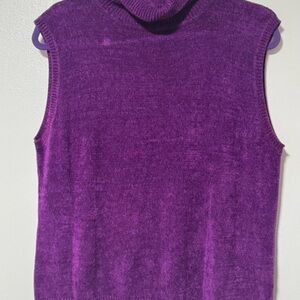 Worthington Purple Sleeveless Top